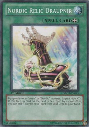 Nordic Relic Draupnir (Common / Short Print) [STOR-EN045] Storm of Ragnarok Unlimited