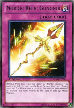 Nordic Relic Gungnir (Rare) [STOR-EN070] Storm of Ragnarok Unlimited