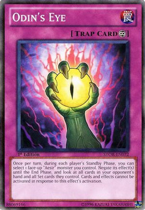 Odin's Eye (Common / Short Print) [STOR-EN072] Storm of Ragnarok Unlimited