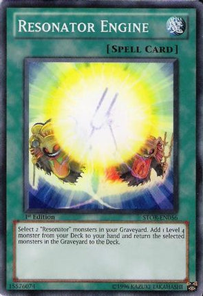 Resonator Engine (Common / Short Print) [STOR-EN056] Storm of Ragnarok 1st Edition