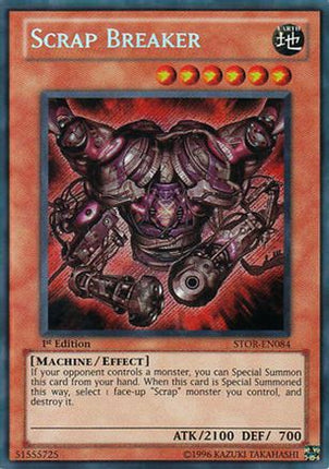 Scrap Breaker (Secret Rare) [STOR-EN084] Storm of Ragnarok 1st Edition