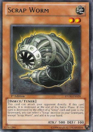 Scrap Worm (Rare) [STOR-EN029] Storm of Ragnarok 1st Edition
