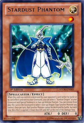 Stardust Phantom (Rare) [STOR-EN003] Storm of Ragnarok 1st Edition
