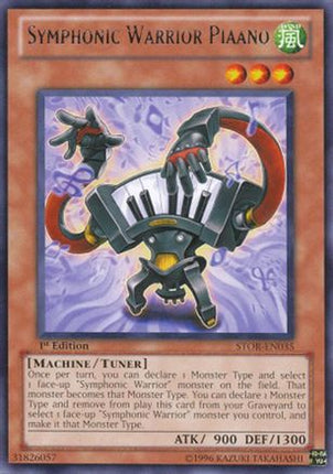 Symphonic Warrior Piaano (Rare) [STOR-EN035] Storm of Ragnarok Unlimited