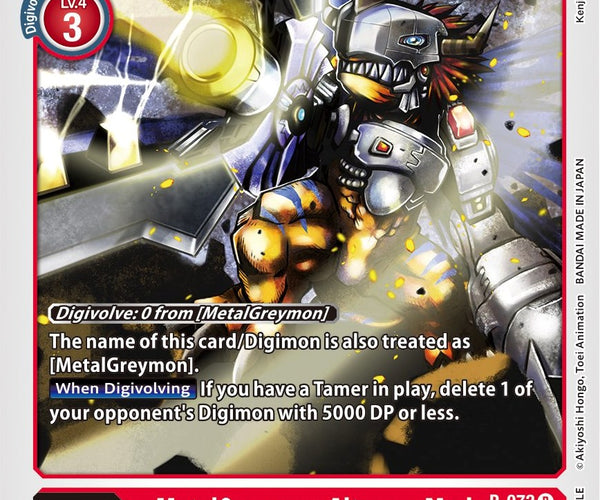 MetalGreymon: Alterous Mode [P-072] (Update Pack) [Promotional Cards] –  Dark Fox TCG