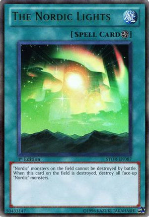 The Nordic Lights (Ultra Rare) [STOR-EN087] Storm of Ragnarok 1st Edition