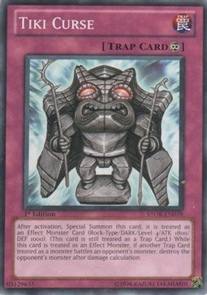 Tiki Curse (Common / Short Print) [STOR-EN079] Storm of Ragnarok Unlimited