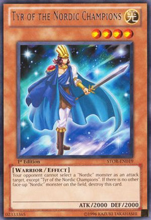 Tyr of the Nordic Champions (Rare) [STOR-EN019] Storm of Ragnarok Unlimited