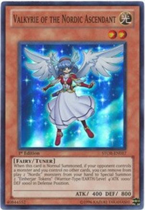 Valkyrie of the Nordic Ascendant [STOR-EN017] Super Rare
