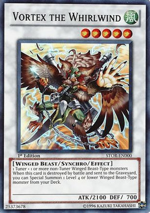 Vortex the Whirlwind (Super Rare) [STOR-EN000] Storm of Ragnarok Unlimited