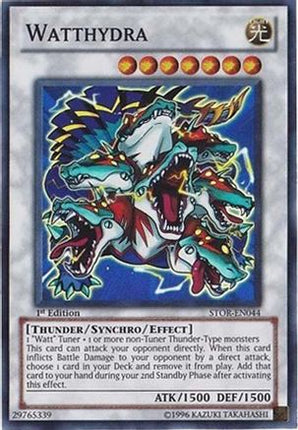 Watthydra (Super Rare) [STOR-EN044] Storm of Ragnarok Unlimited