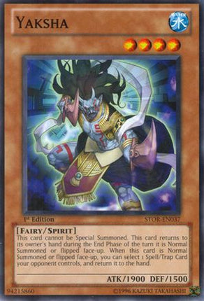 Yaksha (Common / Short Print) [STOR-EN037] Storm of Ragnarok Unlimited