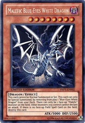 Malefic Blue-Eyes White Dragon (Secret Rare) [YMP1-EN002] Bonds Beyond Time Movie Pack Limited