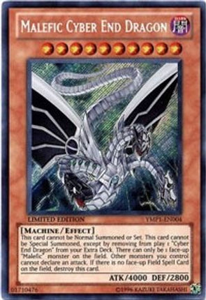 Malefic Cyber End Dragon (Secret Rare) [YMP1-EN004] Bonds Beyond Time Movie Pack Limited