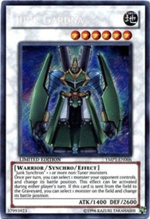 Junk Gardna (Secret Rare) [YMP1-EN006] Bonds Beyond Time Movie Pack Limited