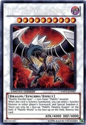 Malefic Paradox Dragon (Secret Rare) [YMP1-EN007] Bonds Beyond Time Movie Pack Limited