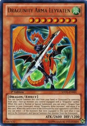 Dragunity Arma Leyvaten (Ultra Rare) [SDDL-EN001] Structure Deck: Dragunity Legion Unlimited
