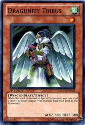 Dragunity Tribus (Common / Short Print) [SDDL-EN006] Structure Deck: Dragunity Legion 1st Edition