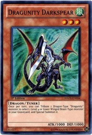 Dragunity Darkspear (Common / Short Print) [SDDL-EN007] Structure Deck: Dragunity Legion 1st Edition