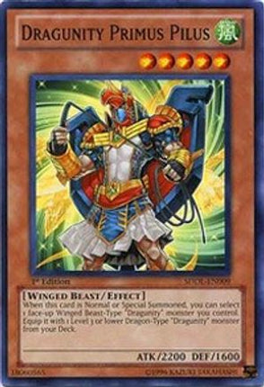 Dragunity Primus Pilus (Common / Short Print) [SDDL-EN009] Structure Deck: Dragunity Legion Unlimited