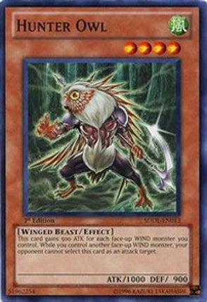 Hunter Owl (Common / Short Print) [SDDL-EN013] Structure Deck: Dragunity Legion 1st Edition