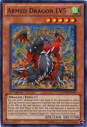 Armed Dragon LV5 (Common / Short Print) [SDDL-EN019] Structure Deck: Dragunity Legion 1st Edition