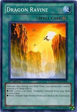 Dragon Ravine (Common / Short Print) [SDDL-EN021] Structure Deck: Dragunity Legion 1st Edition