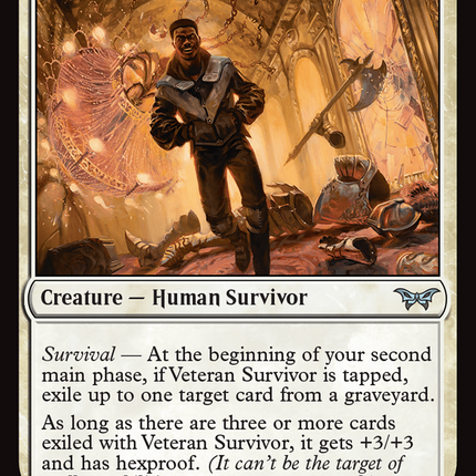 Veteran Survivor [Duskmourn: House of Horror] Foil