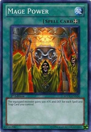 Mage Power (Common / Short Print) [SDDL-EN024] Structure Deck: Dragunity Legion Unlimited