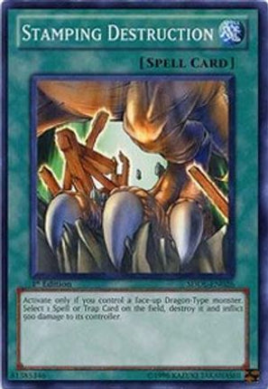 Stamping Destruction (Common / Short Print) [SDDL-EN026] Structure Deck: Dragunity Legion 1st Edition