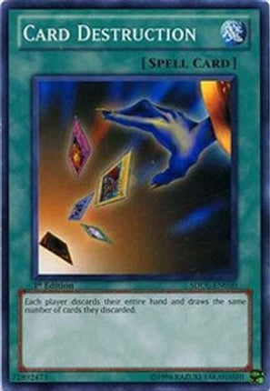 Card Destruction (Common / Short Print) [SDDL-EN030] Structure Deck: Dragunity Legion 1st Edition