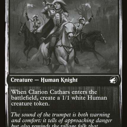 Clarion Cathars [Innistrad: Double Feature]