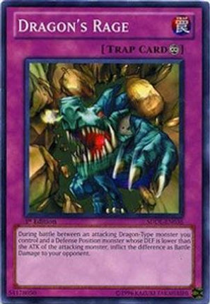 Dragon's Rage (Common / Short Print) [SDDL-EN036] Structure Deck: Dragunity Legion Unlimited