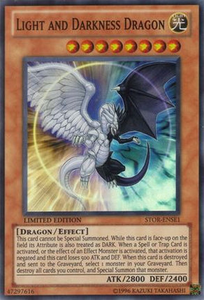 Light and Darkness Dragon (Super Rare) [STOR-ENSE1] Storm of Ragnarok Limited