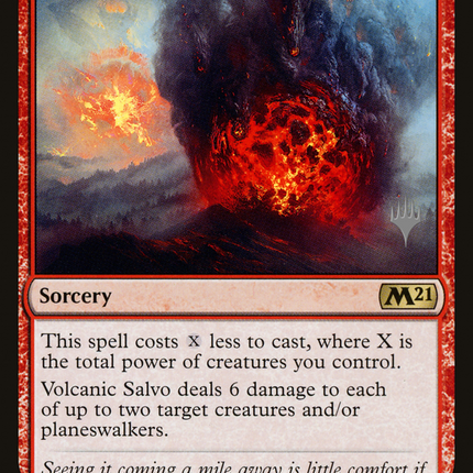 Volcanic Salvo [Core Set 2021 Promos]