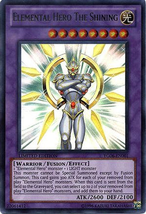 Elemental Hero The Shining [YG06-EN001] Ultra Rare