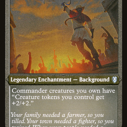 Inspiring Leader [Commander Legends: Battle for Baldur's Gate] Etched Foil