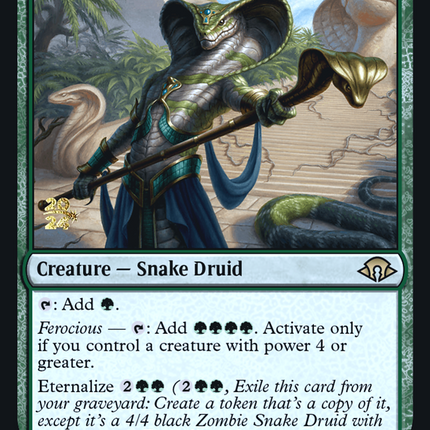 Fanatic of Rhonas [Modern Horizons 3 Promos] Prerelease Foil