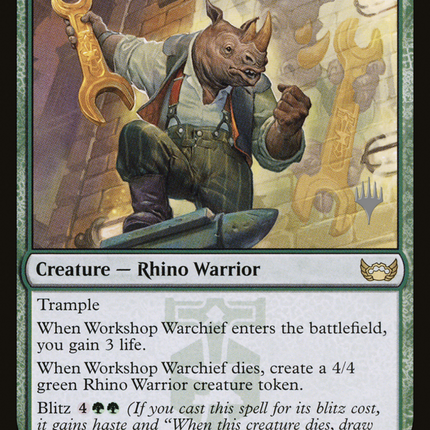Workshop Warchief [Streets of New Capenna Promos]