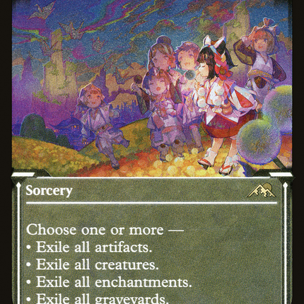 Farewell (Showcase) [Kamigawa: Neon Dynasty] Etched Foil