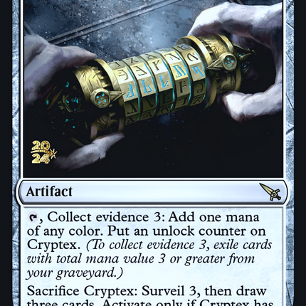 Cryptex [Murders at Karlov Manor Promos] Prerelease Foil