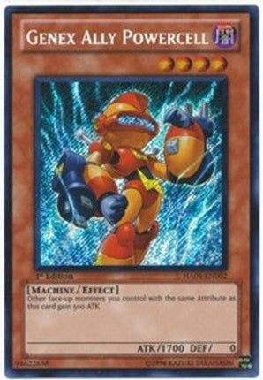 Genex Ally Powercell (Secret Rare) [HA04-EN002] Hidden Arsenal 4 1st Edition