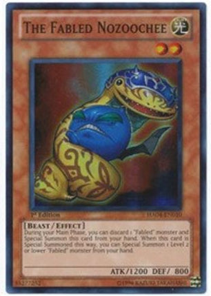 The Fabled Nozoochee (Super Rare) [HA04-EN010] Hidden Arsenal 4 Unlimited