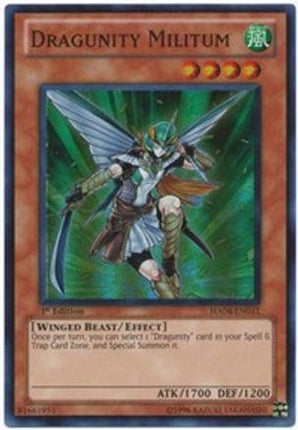 Dragunity Militum (Super Rare) [HA04-EN011] Hidden Arsenal 4 1st Edition