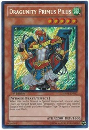 Dragunity Primus Pilus (Secret Rare) [HA04-EN012] Hidden Arsenal 4 1st Edition