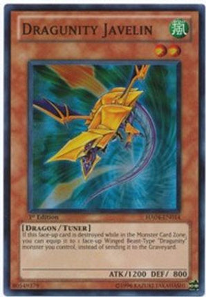 Dragunity Javelin (Super Rare) [HA04-EN014] Hidden Arsenal 4 Unlimited