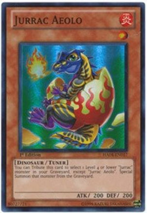 Jurrac Aeolo (Super Rare) [HA04-EN017] Hidden Arsenal 4 1st Edition
