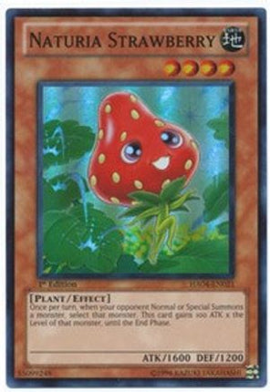 Naturia Strawberry (Super Rare) [HA04-EN021] Hidden Arsenal 4 1st Edition