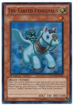The Fabled Peggulsus (Super Rare) [HA04-EN041] Hidden Arsenal 4 1st Edition