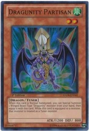 Dragunity Partisan (Super Rare) [HA04-EN045] Hidden Arsenal 4 1st Edition